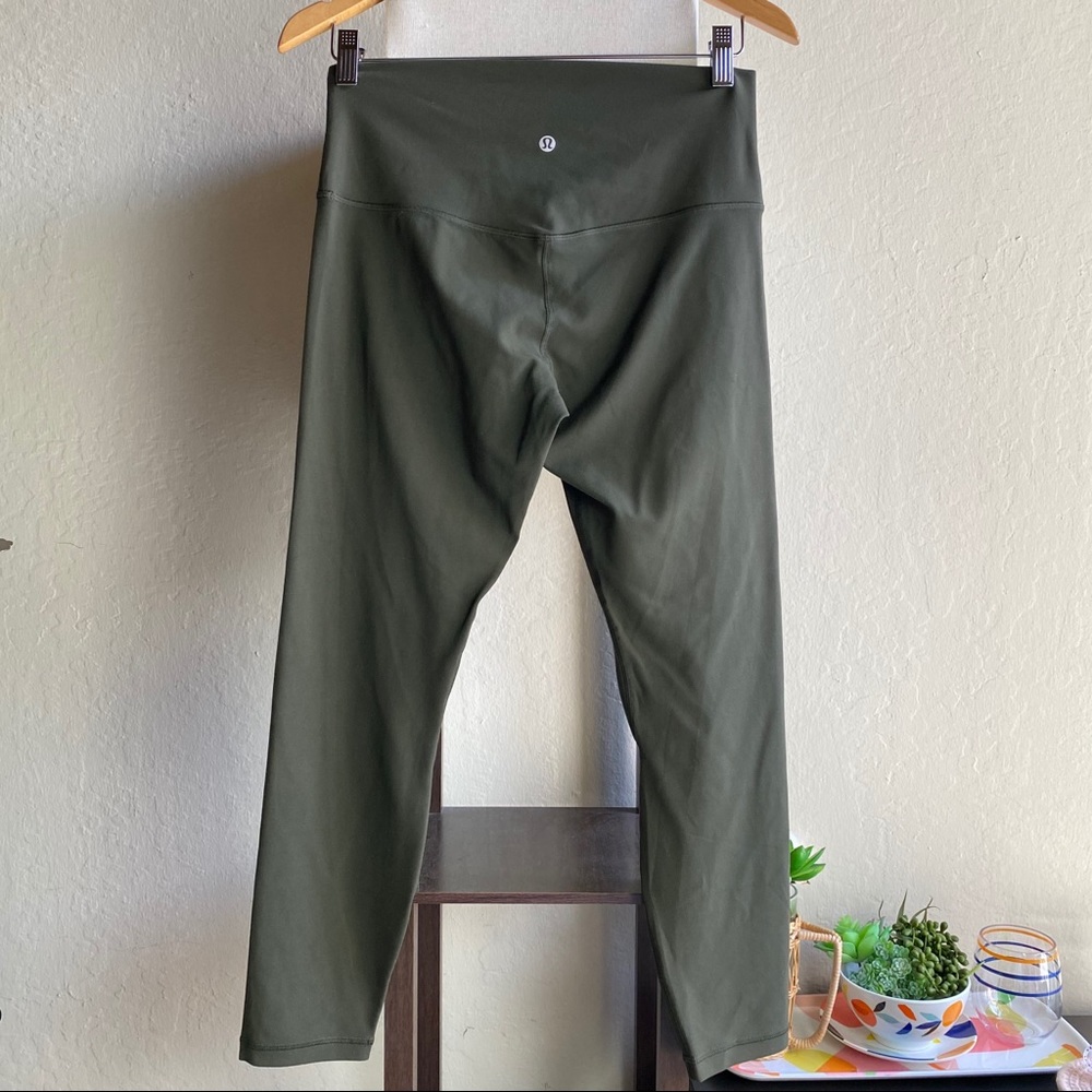 Lululemon Align Pant II *25" Dark Olive NWOT - Picture 4 of 16